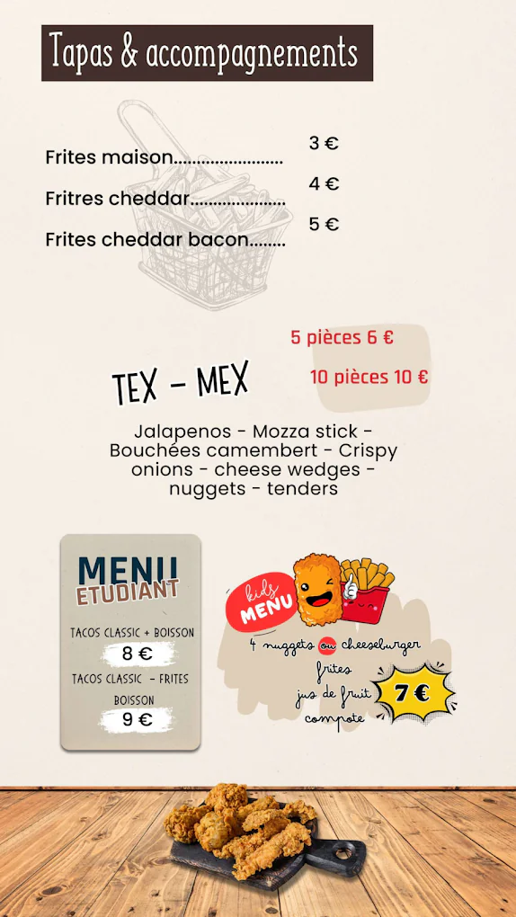 Tapas & accompagnements